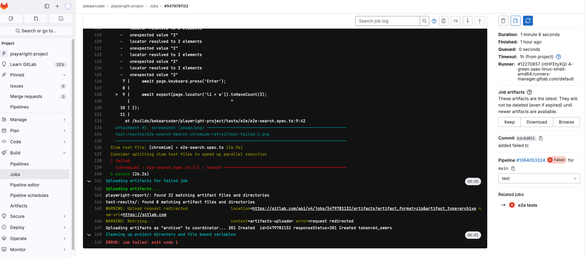 Gitlab CI Pipeline